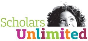 Scholars Unlimited logo with photo.